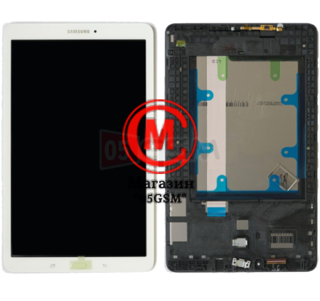 Дисплей Samsung T560 / T561 Galaxy Tab E Белый комплект (Service) фото в интернет-магазине 05gsm.ru