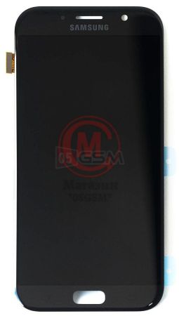 Дисплей Samsung A720 (A7 / 2017) черный (100%-SERVICE) фото в интернет-магазине 05gsm.ru