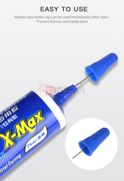 Клей X-MAX Mechanic (50ml) прозрачный фото в интернет-магазине 05gsm.ru