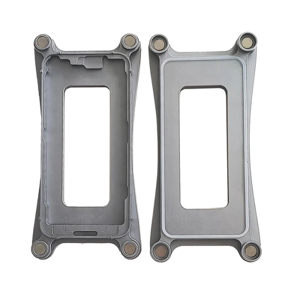 Форма для проклейки рамки iPhone 13 mini M-Triangel железная на магнитах фото в интернет-магазине 05gsm.ru