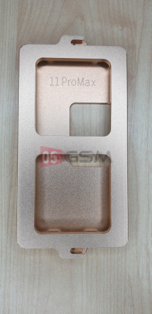 Форма для проклейки рамки iPhone 11 Pro MAX железная на винтах фото в интернет-магазине 05gsm.ru
