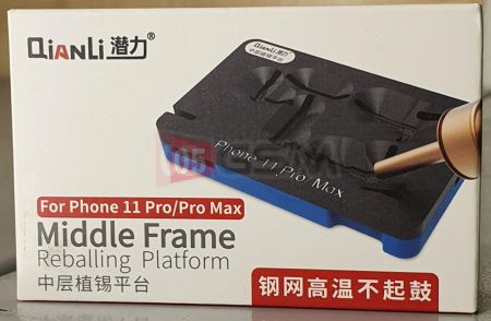 Middle Frame iPhone 11 PRO / 11 PRO MAX  Qianli - Монтажный стол для материнских плат фото в интернет-магазине 05gsm.ru