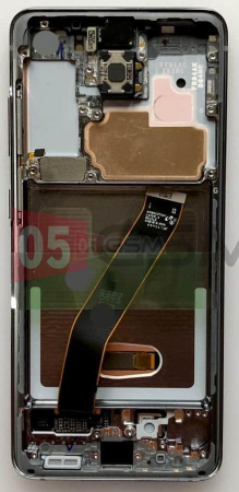 Дисплей Samsung Galaxy S20 G980/G981 черный/серый (100%-SERVICE) фото в интернет-магазине 05gsm.ru