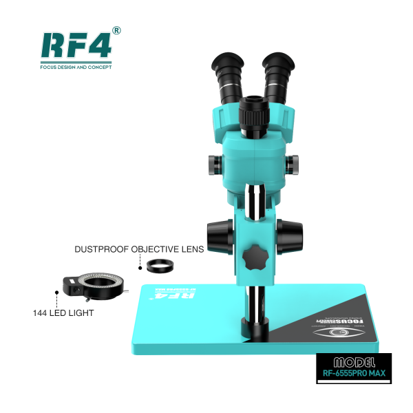 Микроскоп RF4 RF-6555PRO MAX ( + подсветка) фото в интернет-магазине 05gsm.ru