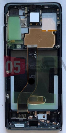 Дисплей Samsung Galaxy S20 Plus G985 / G986 черный (100%-SERVICE) фото в интернет-магазине 05gsm.ru