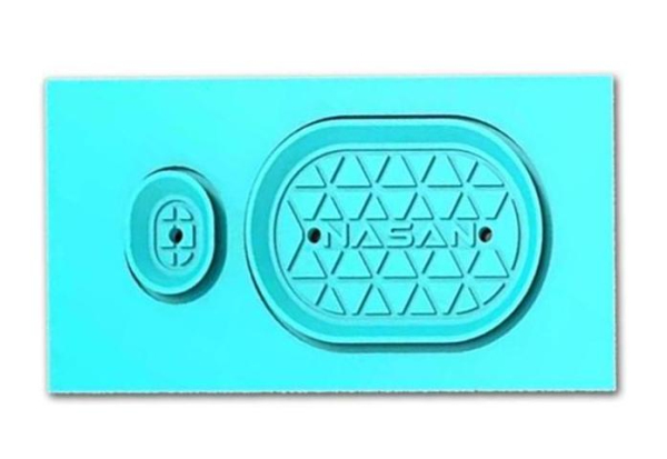 Коврик резиновый на вакуумный сепаратор ( Nasan Телефон + часы 160mm*80mm) фото в интернет-магазине 05gsm.ru