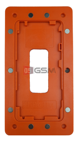 Форма для проклейки рамки iPhone 11 Pro MAX пластиковая с магнитами фото в интернет-магазине 05gsm.ru