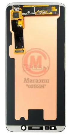 Дисплей Samsung A600 (A6 / 2018) черный (100%-SERVICE) фото в интернет-магазине 05gsm.ru