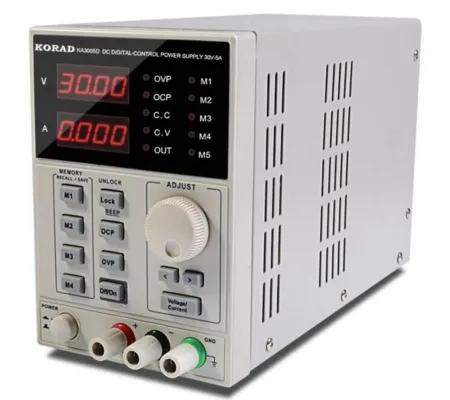 Лабораторный блок питания Korad KA3005D (30V/5A режим стабилизация тока) фото в интернет-магазине 05gsm.ru