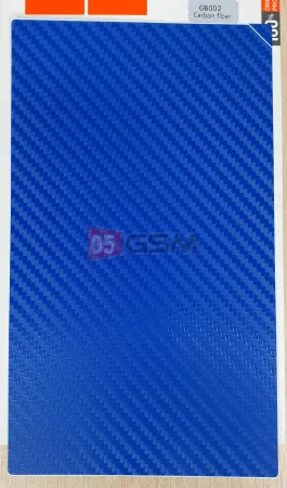 Защитная пленка на крышку для Плоттера HOCO (GB002/Carbon синий) (1пачка-20шт) фото в интернет-магазине 05gsm.ru