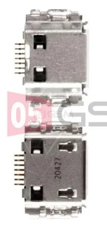 Коннектор зарядки Samsung N7000/I9220/S5250/S5830/S8300 ориг фото в интернет-магазине 05gsm.ru