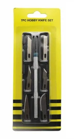 Набор ножей 7PC из 6 лезвий с ручкой фото в интернет-магазине 05gsm.ru