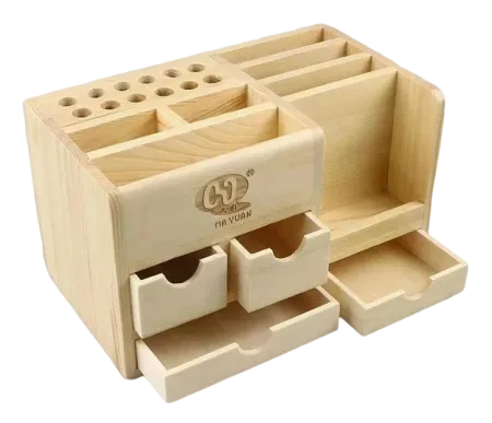 Органайзер для инструментов деревянный со шкафчиком MaYuan My-2098 фото в интернет-магазине 05gsm.ru