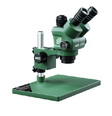 Микроскоп тринокулярный MaAnt Sky Eye T3 с подсветкой (6.5-58X; зеленый) фото в интернет-магазине 05gsm.ru