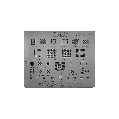 Трафарет для BGA микросхем Amaoe SAM:12 (S20/G988U/G988B/BR) фото в интернет-магазине 05gsm.ru