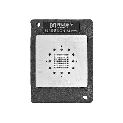 Трафарет для BGA микросхем c держателем Amaoe CPU iPhone A11 фото в интернет-магазине 05gsm.ru