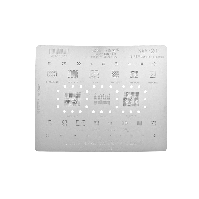 Трафарет для BGA микросхем Amaoe SAM:20 6100+ / MT6835V фото в интернет-магазине 05gsm.ru