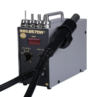 Термовоздушный фен Quick 857DW+ (Паяльная станция) фото в интернет-магазине 05gsm.ru