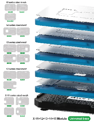 Middle Frame iPhone X - 15Pro Max Relife RL-601T - Монтажный стол для материнских плат фото в интернет-магазине 05gsm.ru