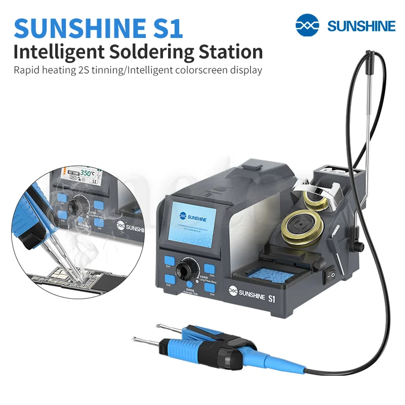 Паяльная станция Sunshine S1 (Ручка-пинцет) фото в интернет-магазине 05gsm.ru