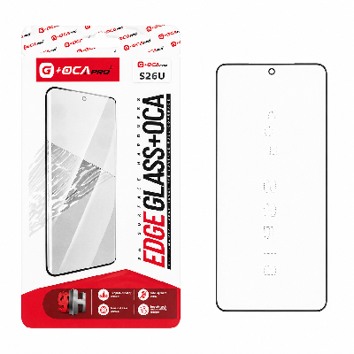 Стекло + OCA (G+OCA) Samsung S26 ULTRA черный фото в интернет-магазине 05gsm.ru