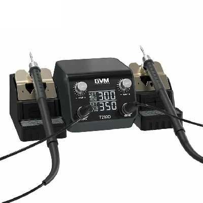 Паяльная станция GVM T210D фото в интернет-магазине 05gsm.ru