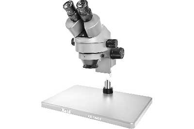 Микроскоп бинокулярный Kaisi KS-7045D (7-45X; маленький стол; белый) фото в интернет-магазине 05gsm.ru
