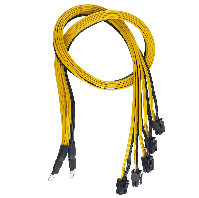 Кабель (Коса) 6 PIN 80CM CONNECTOR SEVER POWER SUPPLY CABLE PCIE S9 / S9J / L3+ / Z9 / D3 фото в интернет-магазине 05gsm.ru