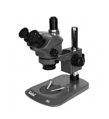 Микроскоп тринокулярный Kaisi K-37050 B3 (7-50X; черный) фото в интернет-магазине 05gsm.ru