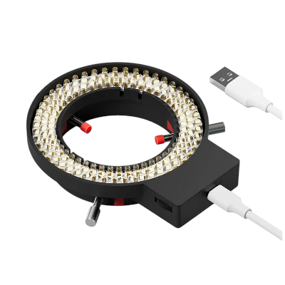 Подсветка на микроскоп YCS LED-6558 Black (144 LED) фото в интернет-магазине 05gsm.ru