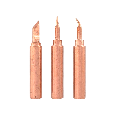 Набор паяльных жал 900 (Топорик, прямое и изогнутое; медные) фото в интернет-магазине 05gsm.ru