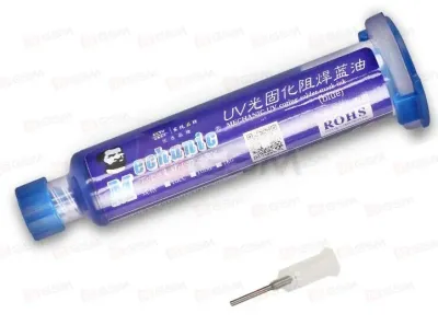 Защитный лак-маска для плат Mechanic BY-LVH900 (Синий) фото в интернет-магазине 05gsm.ru