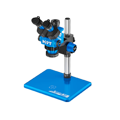 Микроскоп тринокулярный Sunshine M9T (6-45X; синий) фото в интернет-магазине 05gsm.ru