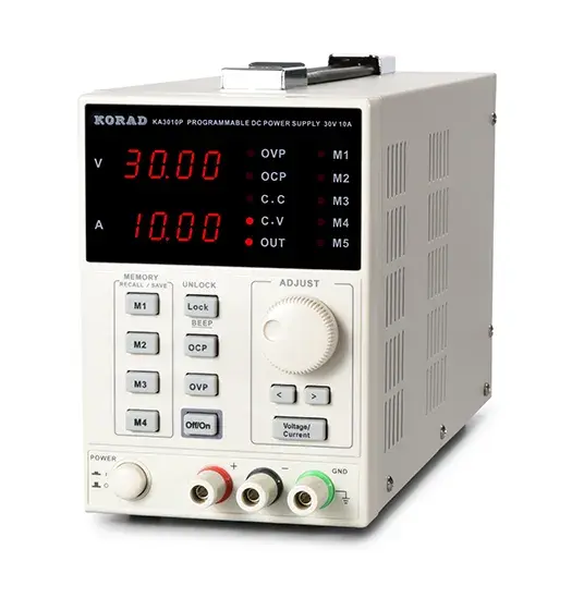 Лабораторный блок питания Korad KA3010P (30V/10A реж стаб тока/подключение к ПК) фото в интернет-магазине 05gsm.ru