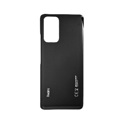 Крышка Xiaomi Redmi Note 10 Pro черная фото в интернет-магазине 05gsm.ru