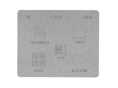 Трафарет для BGA микросхем Samsung S6 фото в интернет-магазине 05gsm.ru