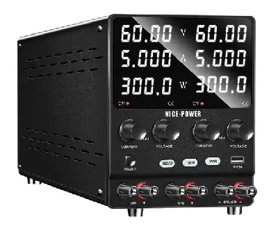 Блок питания Nice Power SPS605-2KD (Двухканальный; 60 В; 5 А) фото в интернет-магазине 05gsm.ru