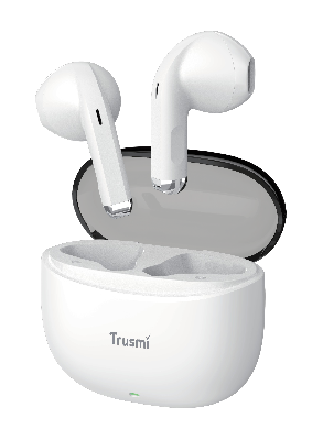 Беспроводные наушники Trusmi WS04-02 (Semi-In-Ear; Colorful Series; белые) фото в интернет-магазине 05gsm.ru