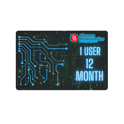 Карта для VIP-доступа к схемам Borneo Schematics (12 месяцев; 1 пользователь; цифровая) фото в интернет-магазине 05gsm.ru