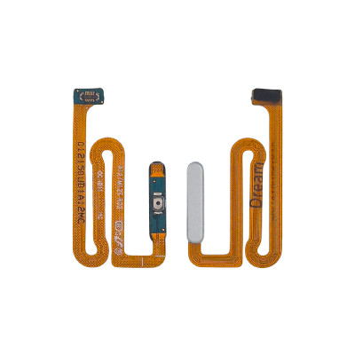 Шлейф Samsung A125 (A12) / A127 / A135 / M127 на ON/OFF с отпечатком ORIG WHITE фото в интернет-магазине 05gsm.ru