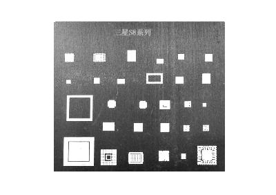 Трафарет для BGA микросхем Samsung S8 фото в интернет-магазине 05gsm.ru