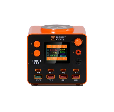 Многопортовое зарядное устройство Amaoe POW-1 (14 портов; 210 Вт; быстрая и беспроводная зарядка) фото в интернет-магазине 05gsm.ru