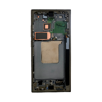 Дисплей с рамкой Samsung S928 (Galaxy S24 Ultra) серый/gray (100%-SERVICE) фото в интернет-магазине 05gsm.ru