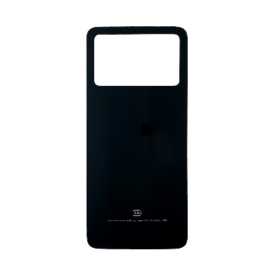 Крышка Poco X4 Pro черная фото в интернет-магазине 05gsm.ru
