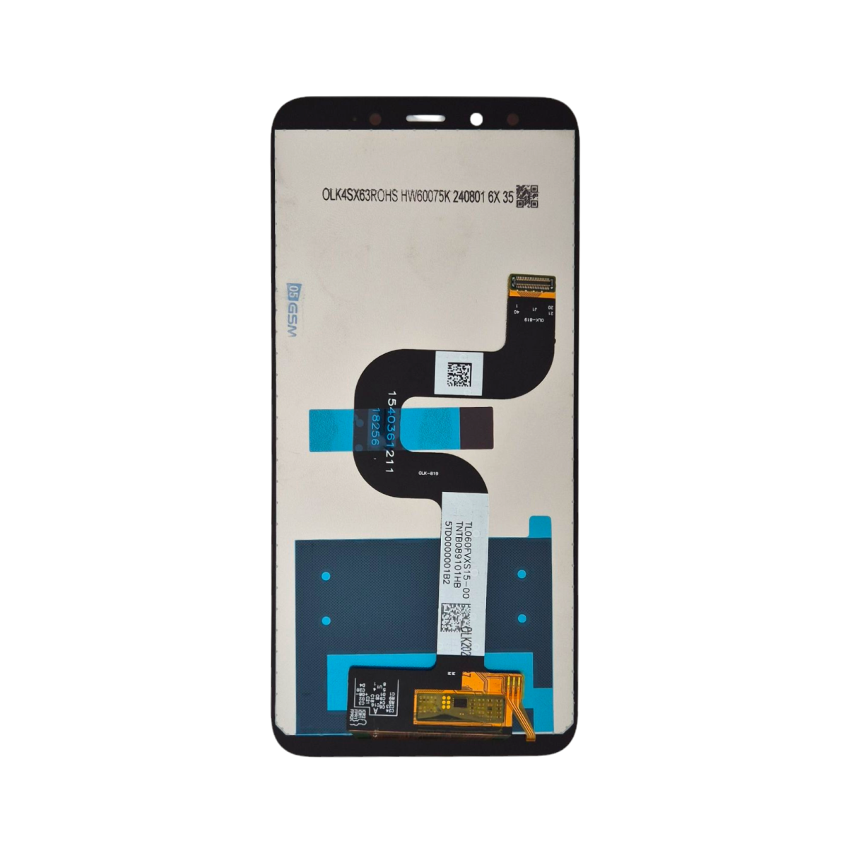 Дисплей Xiaomi Mi A2 (M1804D2SG) / Mi 6X белый