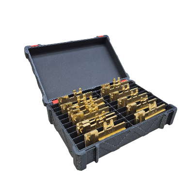 Кейс SYH-001 для модулей нижнего подогрева Aixun iHeater Pro (Черный; 20 отсеков) фото в интернет-магазине 05gsm.ru