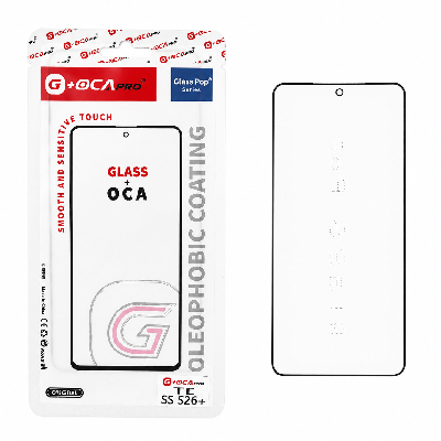 Стекло + OCA (G+OCA) Samsung S26 PLUS черный фото в интернет-магазине 05gsm.ru