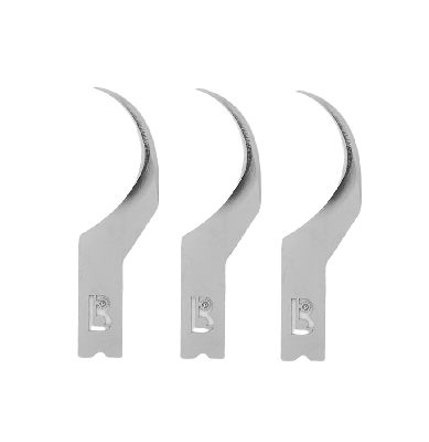 Нож для снятия BGA Luban II (Для удаления клея с микросхемы; 3 штуки) фото в интернет-магазине 05gsm.ru