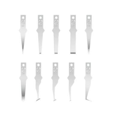 Набор ножей Amaoe D1-D10, 10шт комплект фото в интернет-магазине 05gsm.ru
