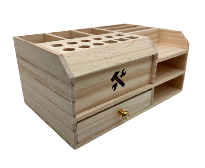 Органайзер для инструментов Tool Box (Cо шкафчиком; деревянный) фото в интернет-магазине 05gsm.ru